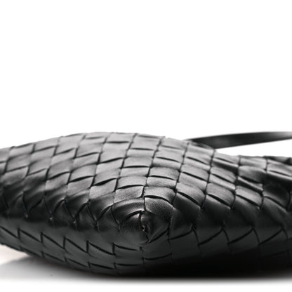 Bottega Veneta Calfskin Intrecciato Mini Hop Black 10 of 11