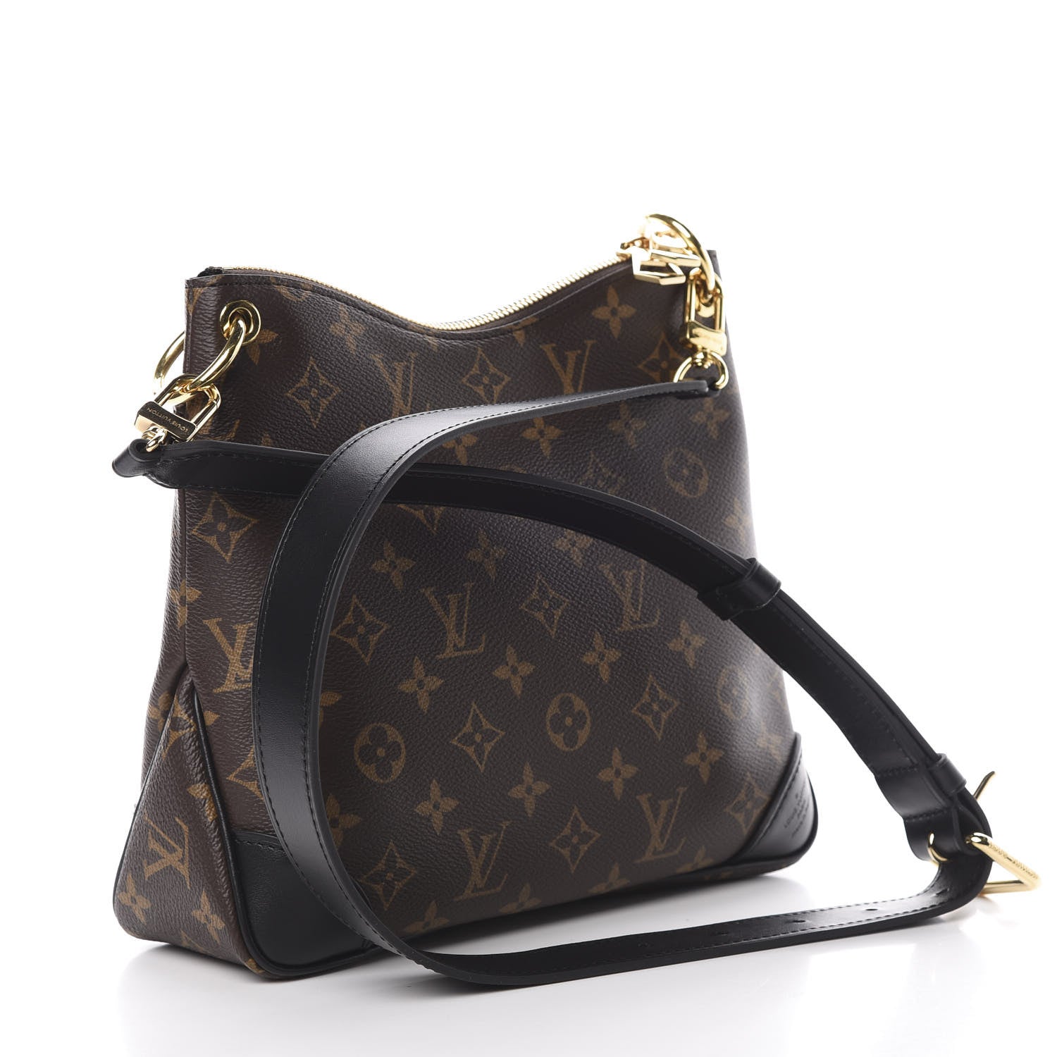 Louis Vuitton Monogram Odeon PM Black 3 of 10