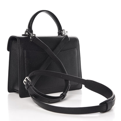 MCM Grained Calfskin Small Patricia Satchel Black 3 of 8