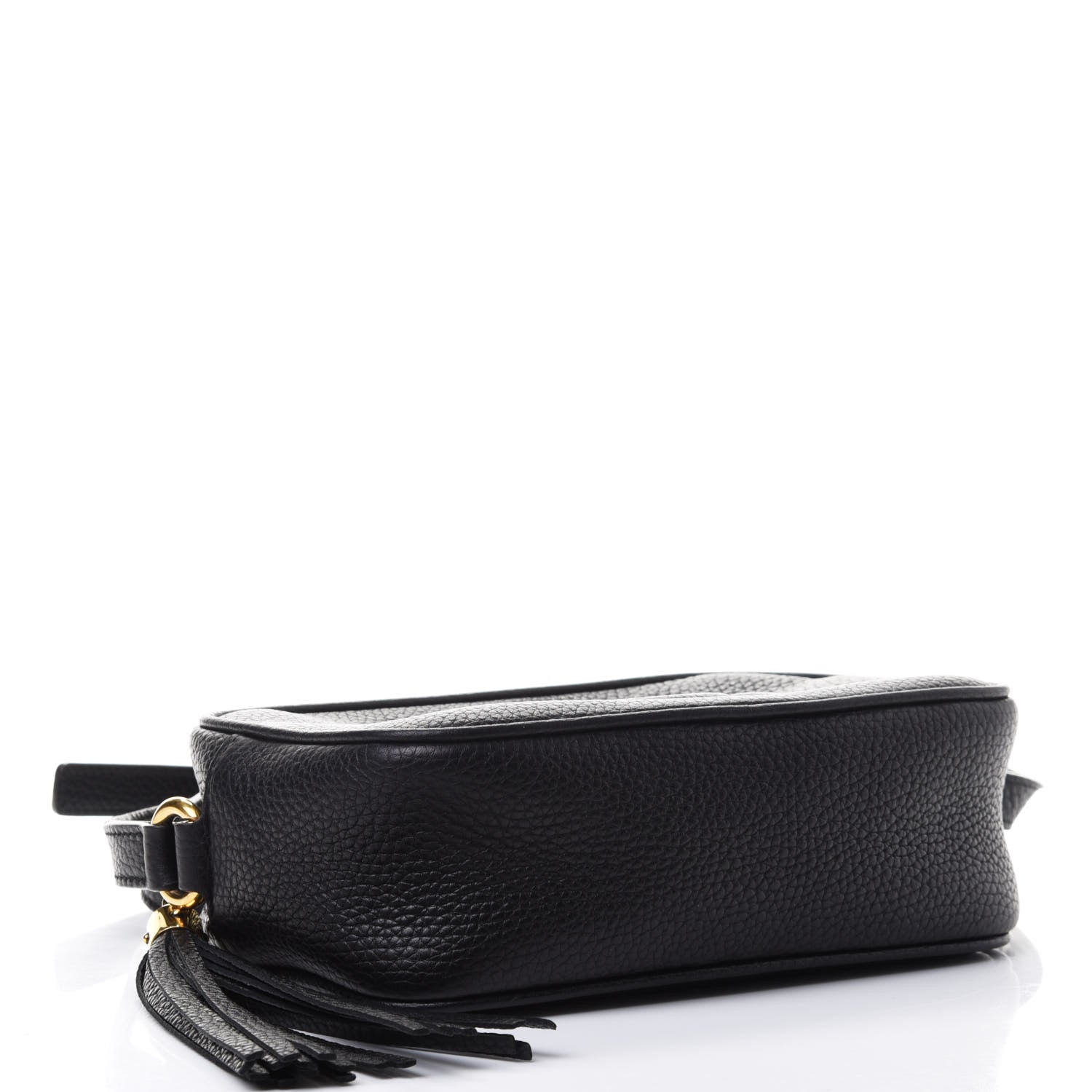 Gucci Pebbled Calfskin Mini Soho Disco Bag Black 3 of 4