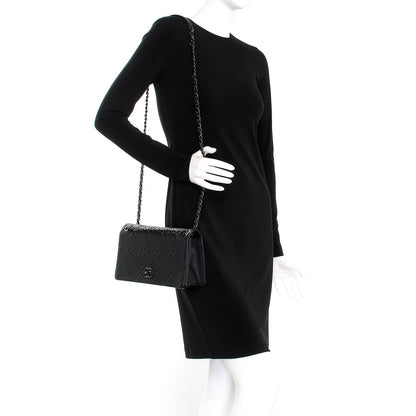 Chanel Calfskin Small Propeller Flap Black 2 of 11