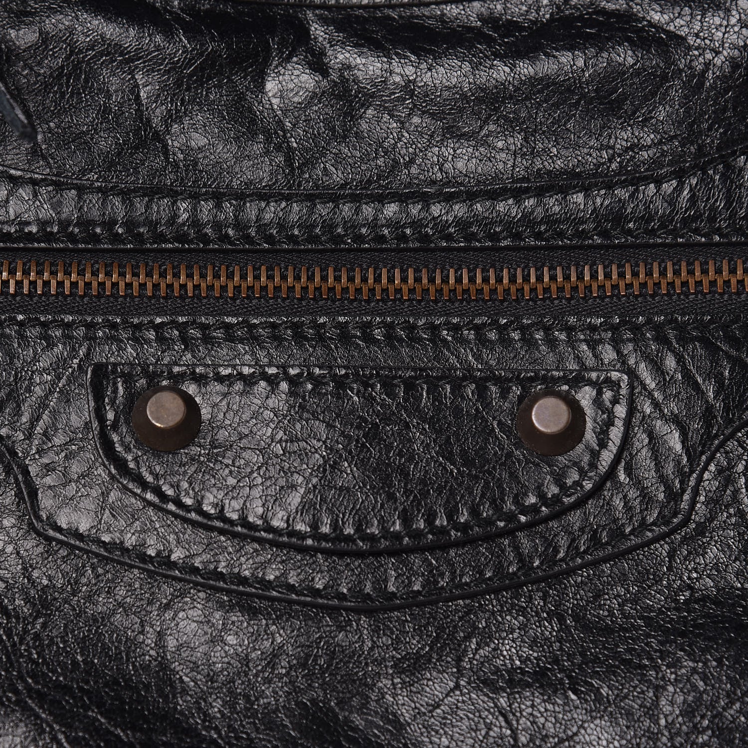 Balenciaga Agneau Classic Hardware Velo Black 8 of 10