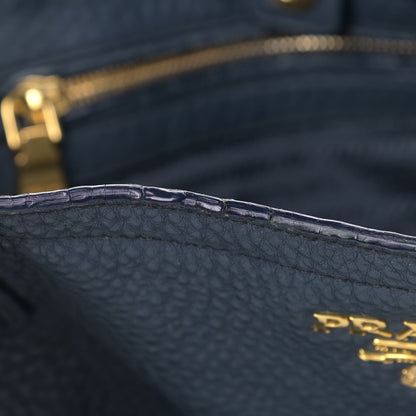 Prada Vitello Daino Shoulder Bag Bluette 20 of 23