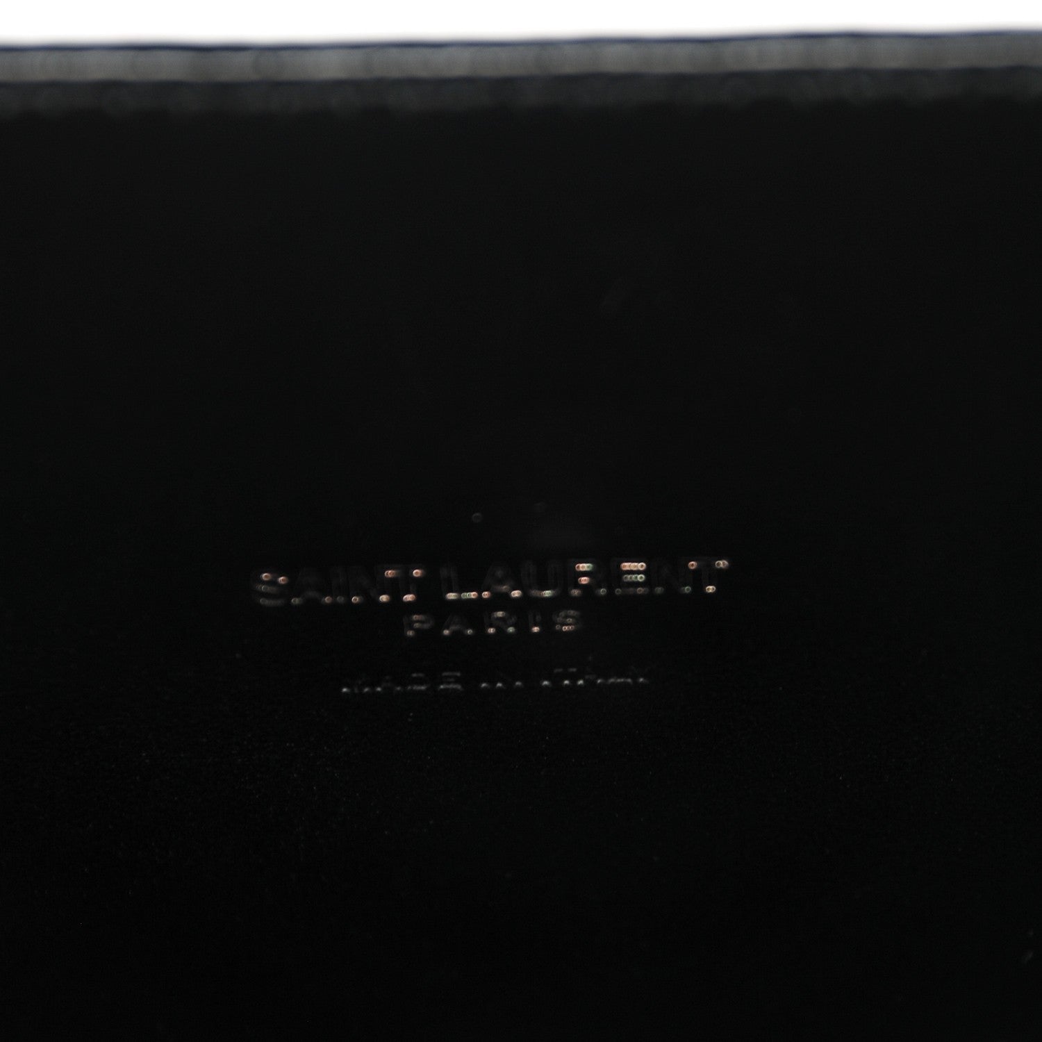 Saint Laurent Grained Calfskin Baby Sac De Jour Black 7 of 8