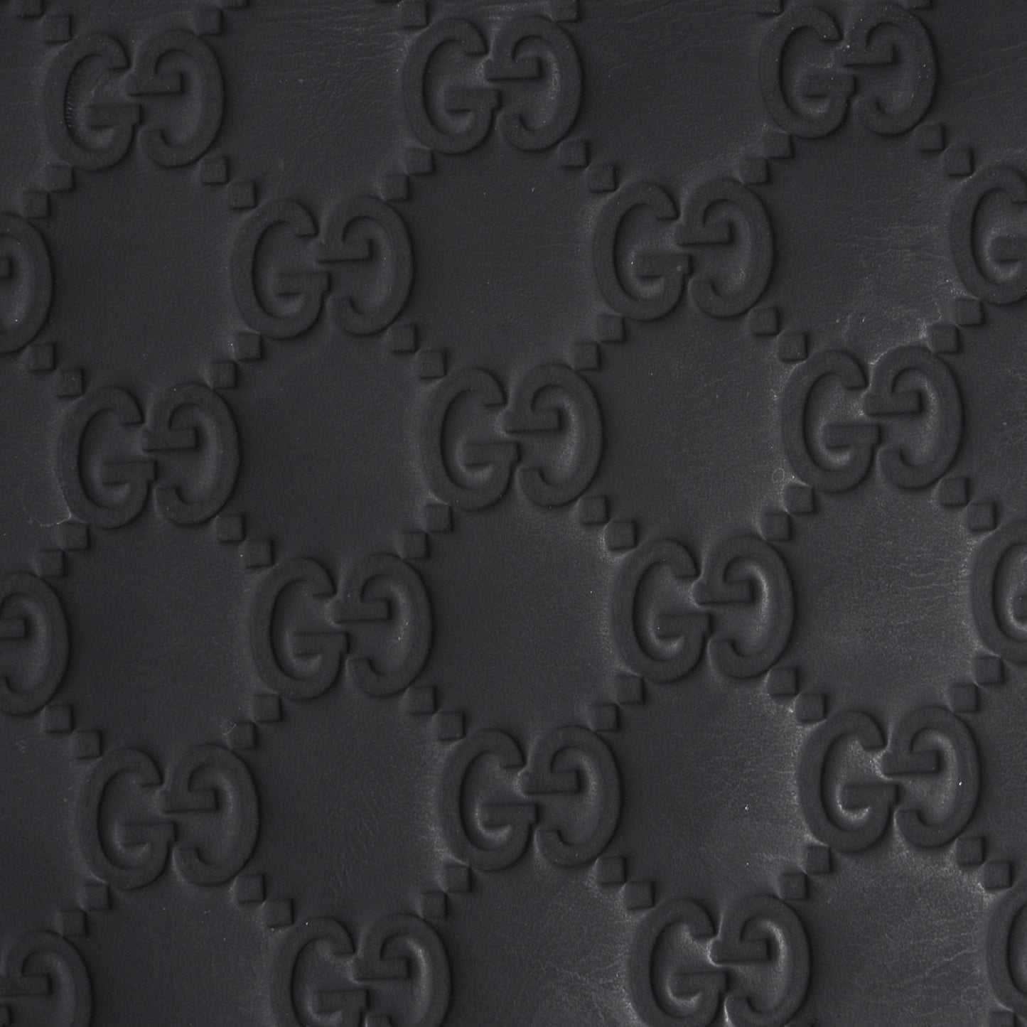 Rubber Guccissima Medium Computer Case Black