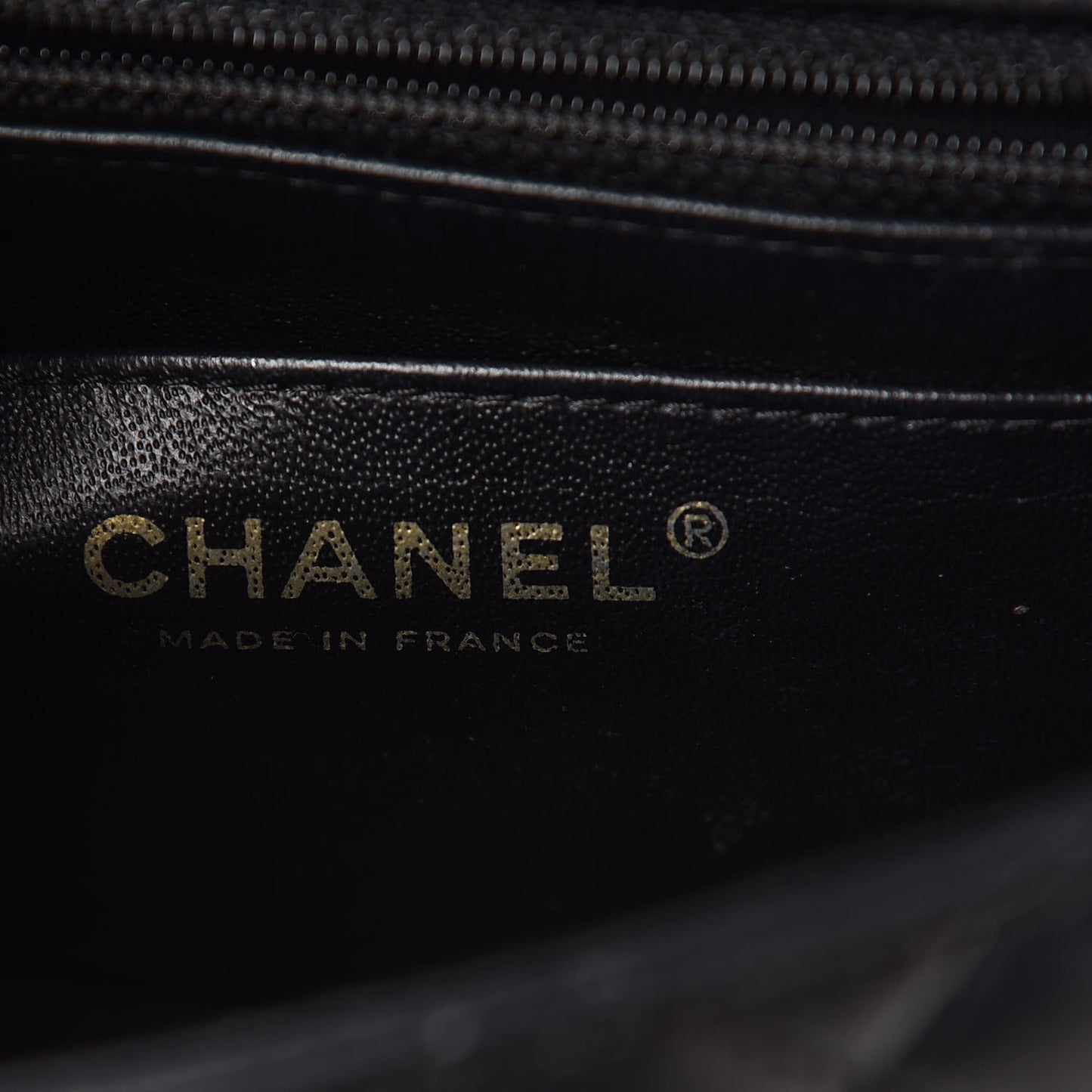 Lambskin Quilted Mini Square Flap Black