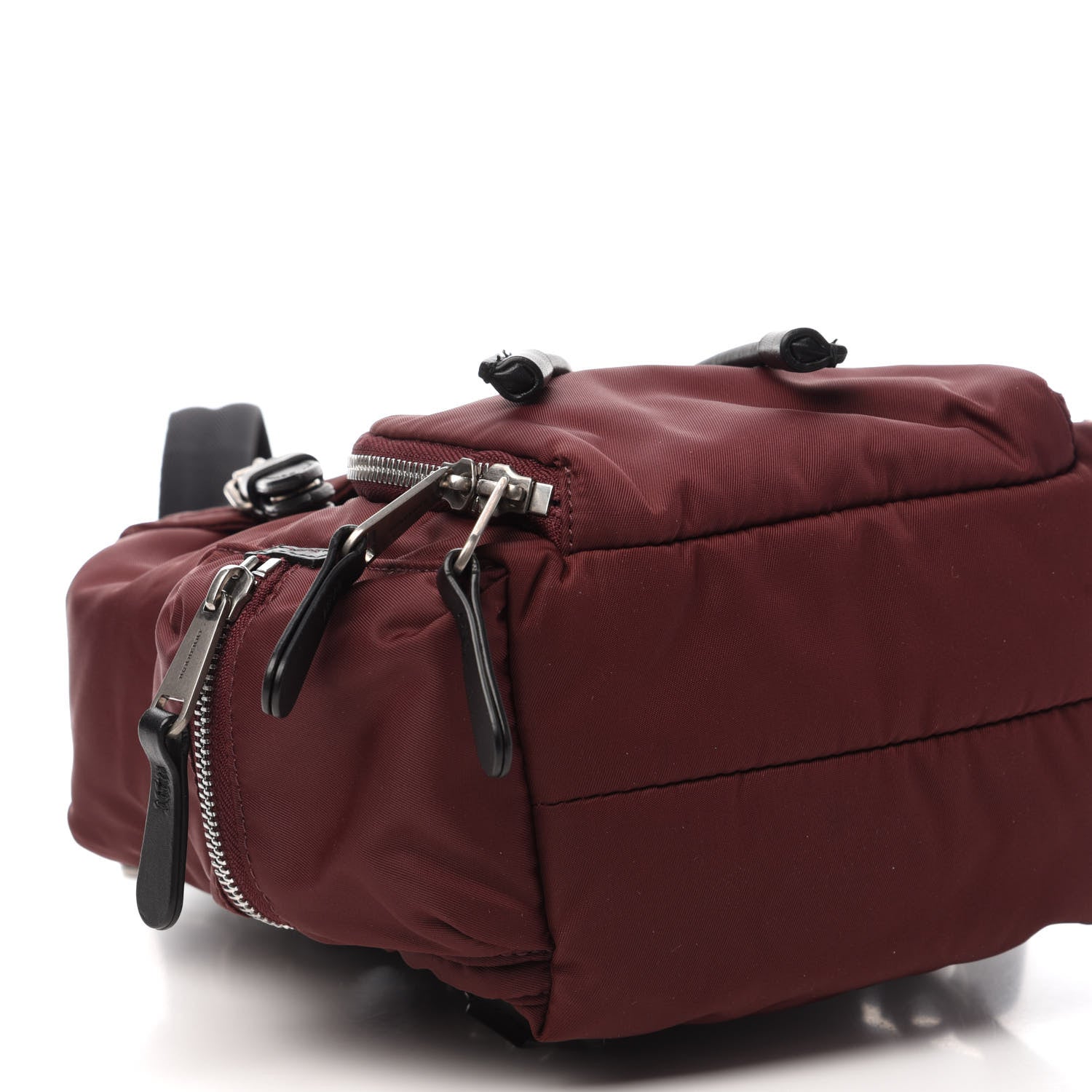 Burberry Nylon Small Rucksack Backpack Burgundy 5 of 10