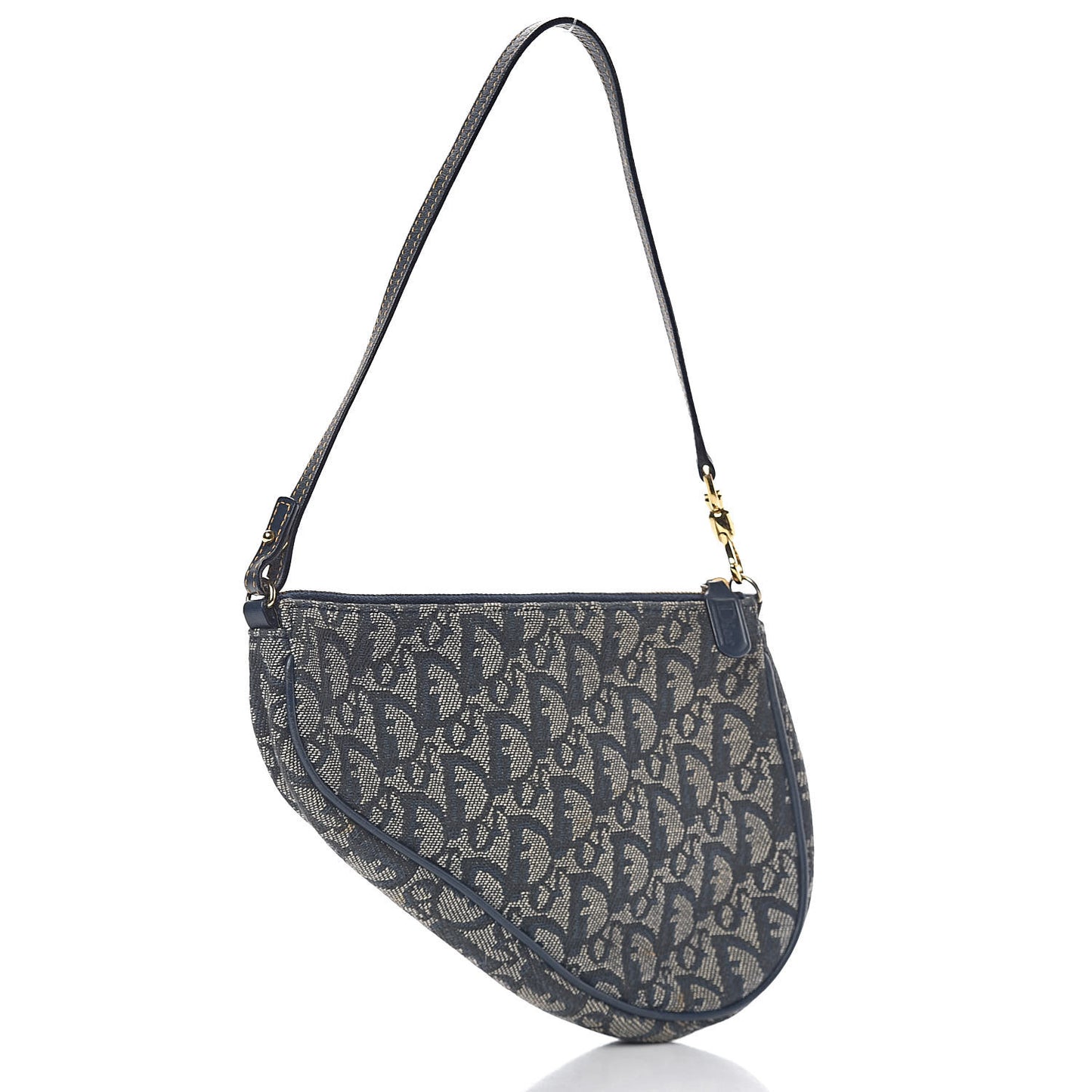 Monogram Mini Saddle Pochette Navy
