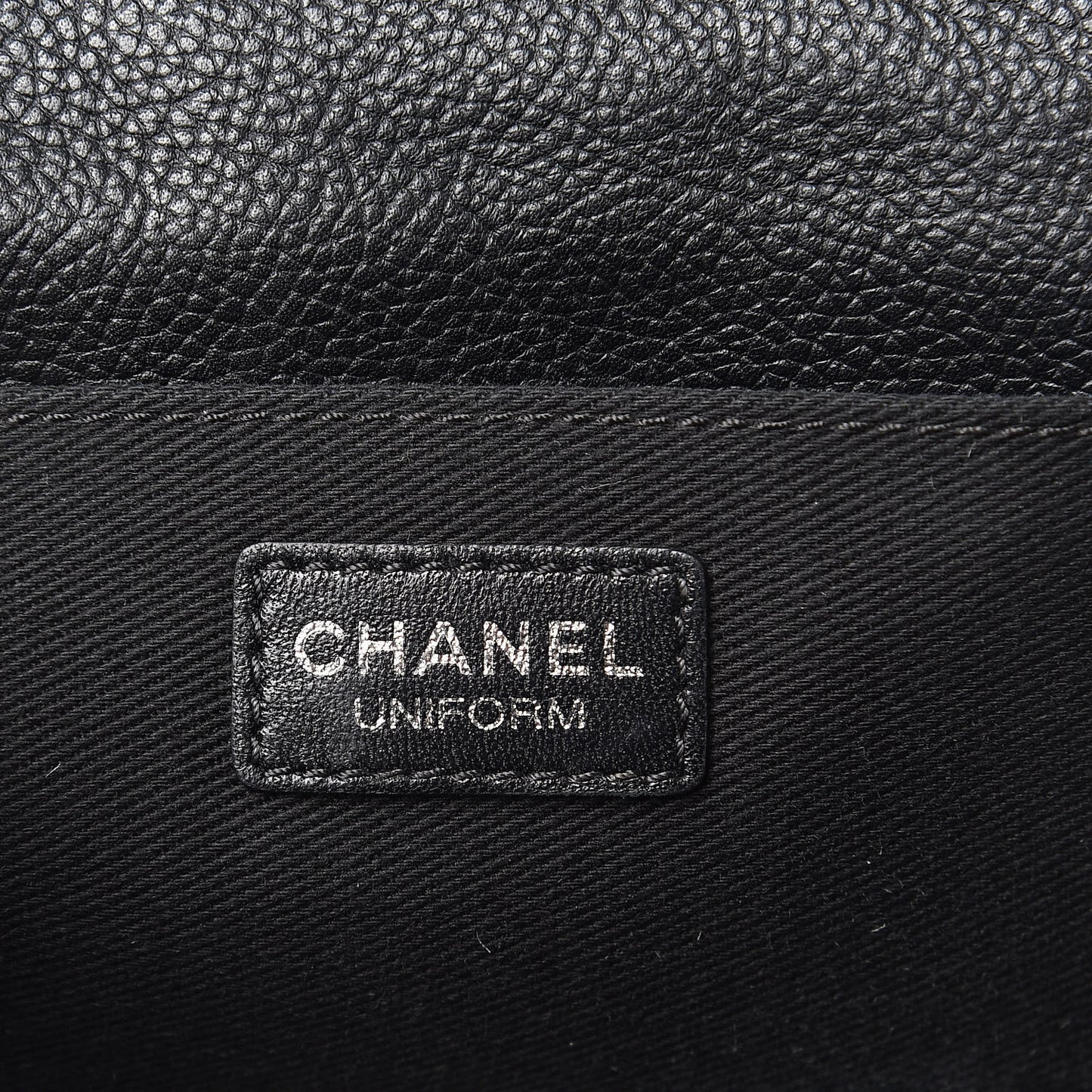 Grained Calfskin Quilted 2.55 Reissue Flap Belt Bag Clutch Black