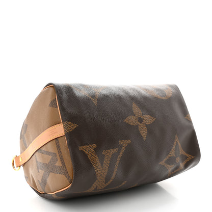 Louis Vuitton Reverse Monogram Giant Speedy Bandouliere 30 4 of 15