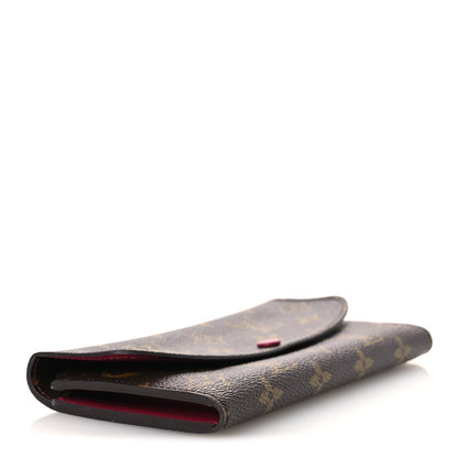 Louis Vuitton Monogram Emilie Wallet Fuchsia 4 of 8