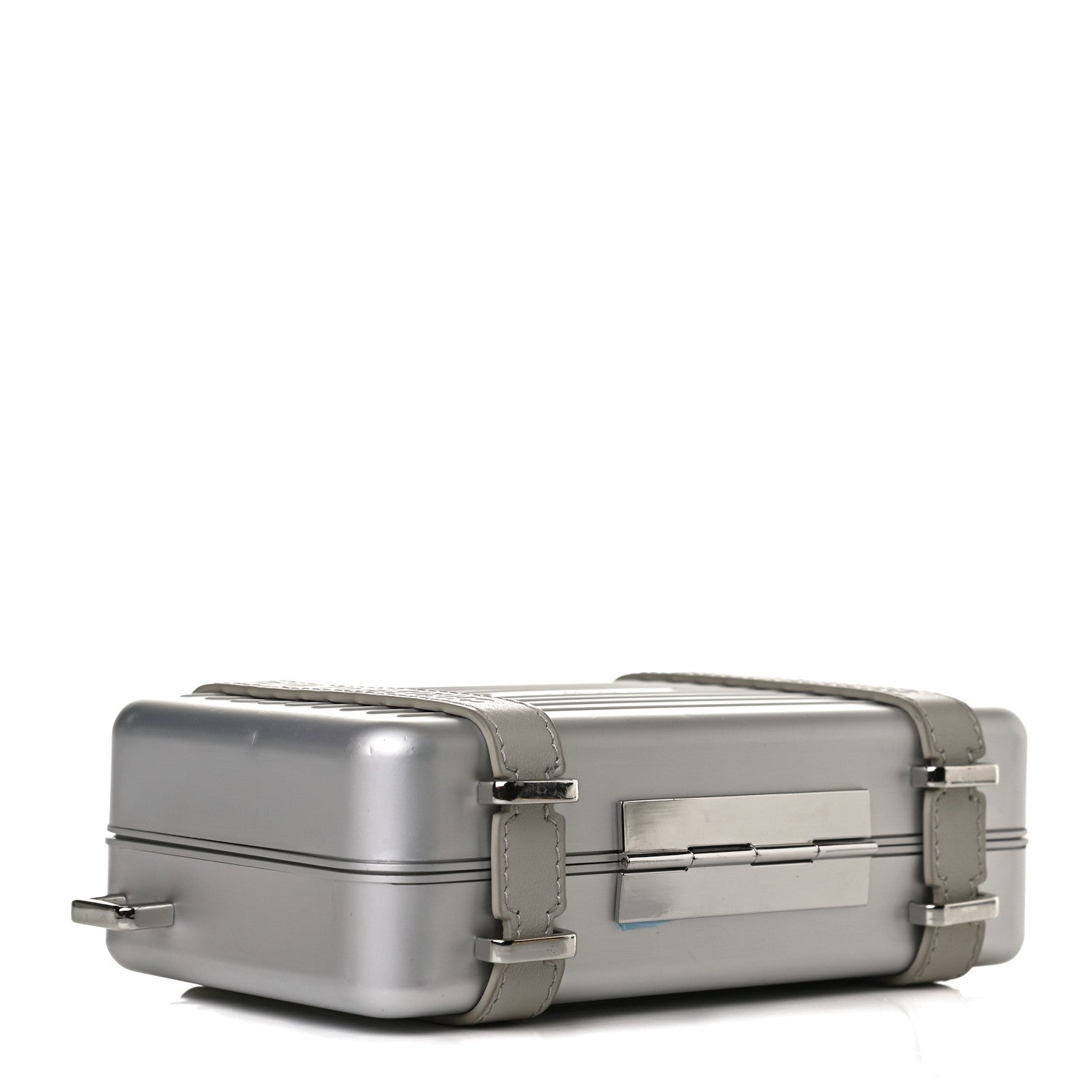 Christian Dior X RIMOWA Aluminum Personal Clutch On Strap Silver 4 of 15