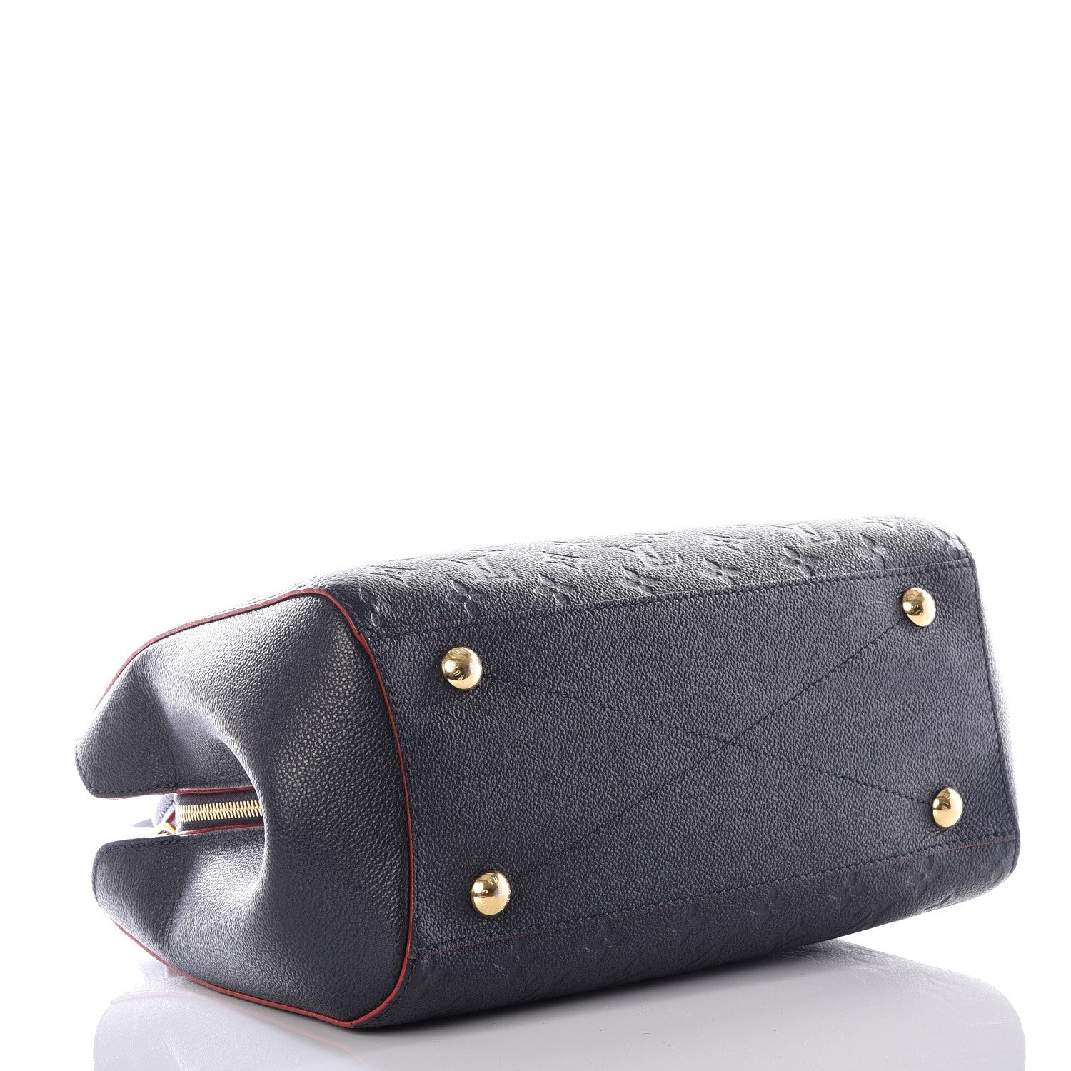 Louis Vuitton Empreinte Montaigne MM Marine Rouge 3 of 13