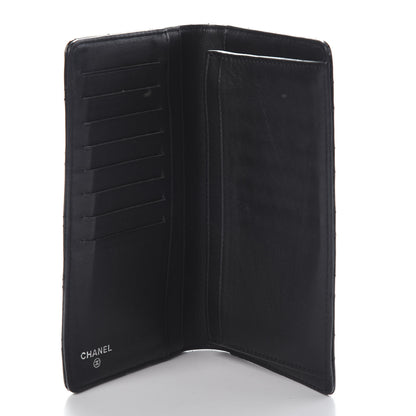 Chanel Patent Quilted Brilliant Yen Wallet Black 5 of 7