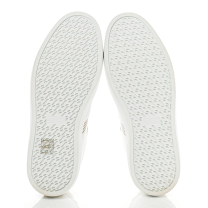 Hermes Nappa Womens Avantage Sneakers 38 White Gold 5 of 8