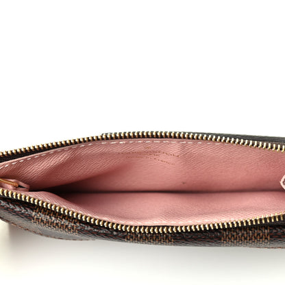 Louis Vuitton Damier Ebene Recto Verso Card Holder Rose Ballerine 5 of 7