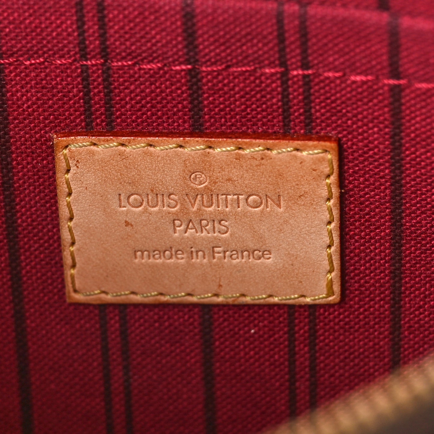 Monogram Neverfull MM GM Pochette Pivoine