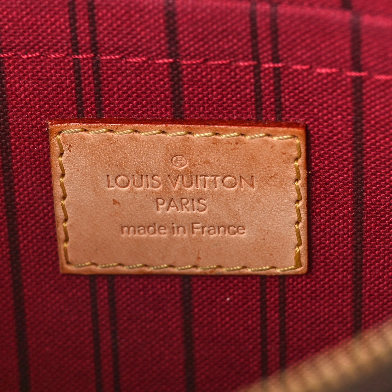 Louis Vuitton Monogram Neverfull MM GM Pochette Pivoine 6 of 12