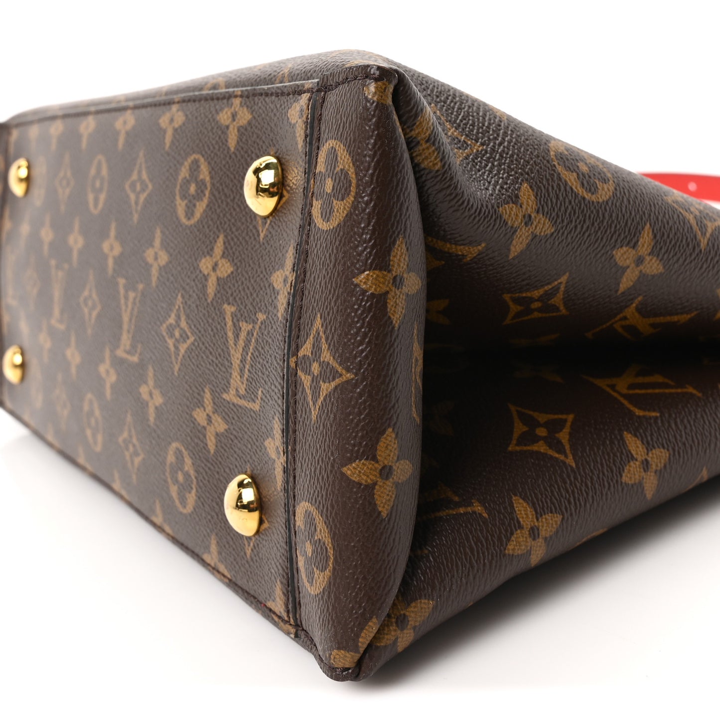 Monogram Flower Tote Coquelicot