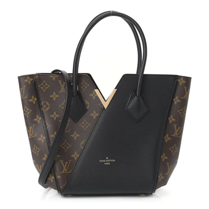 Louis Vuitton Calfskin Monogram Kimono Tote PM Black 1 of 10