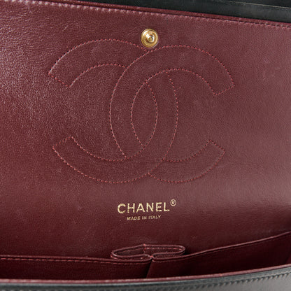 Chanel Lambskin Quilted Jumbo Double Flap Black 6 of 11