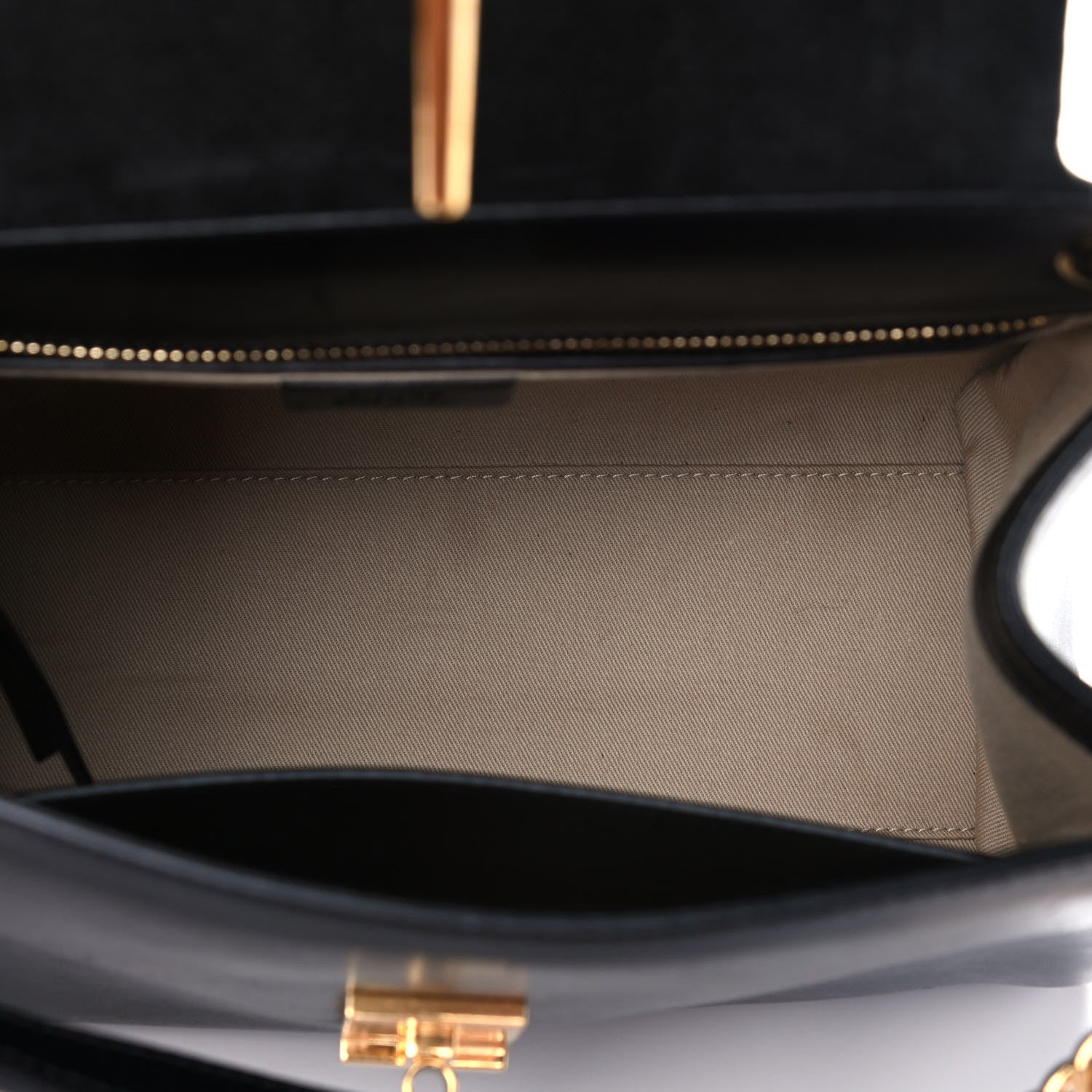 Chloe Shiny Calfskin Medium Annie Shoulder Bag Black 4 of 16