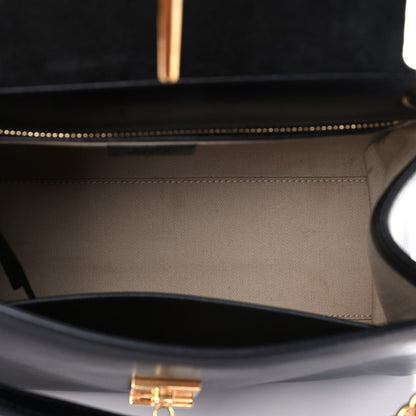 Chloe Shiny Calfskin Medium Annie Shoulder Bag Black 4 of 16