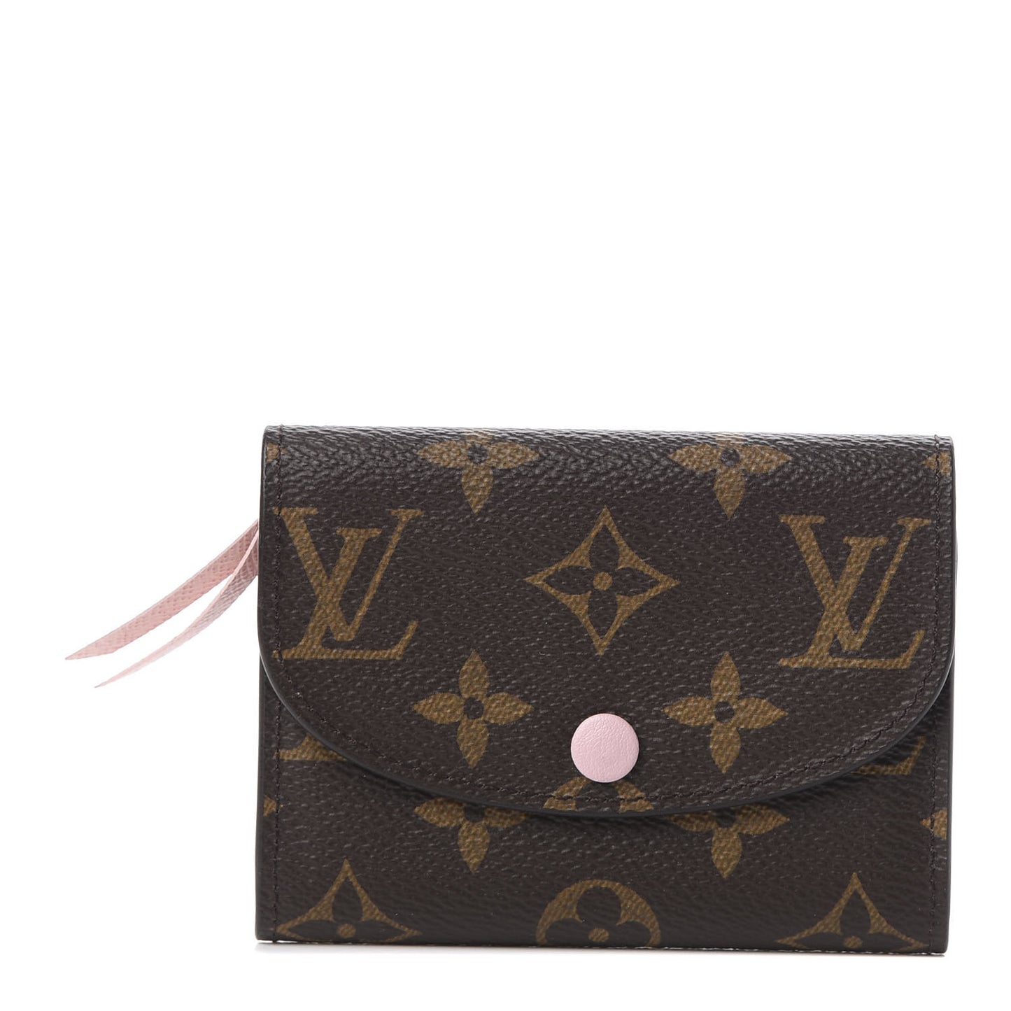 Monogram Rosalie Coin Purse Rose Ballerine