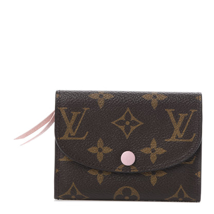 Louis Vuitton Monogram Rosalie Coin Purse Rose Ballerine 1 of 9
