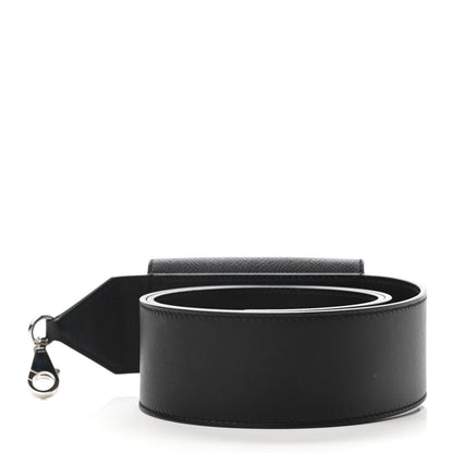 Hermes Swift Epsom Pocket Kelly Shoulder Strap Black 2 of 4