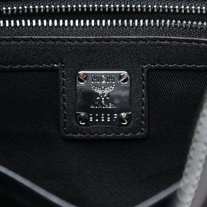 MCM Calfskin Ottomar Medium Klara Hobo Black 6 of 9