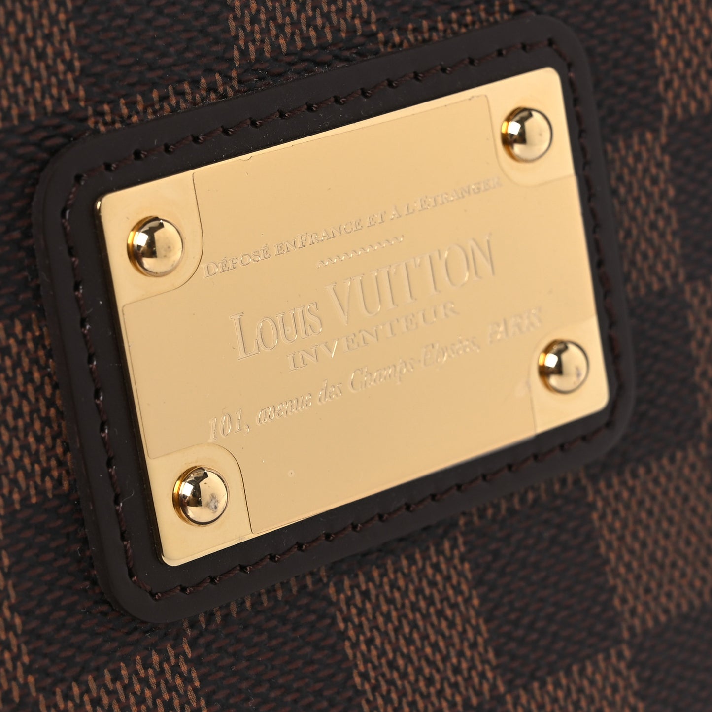 Damier Ebene Eva Clutch
