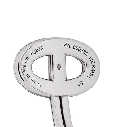 Hermes Sterling Silver Chaine D'Ancre 24 Cuff Bracelet ST 3 of 3