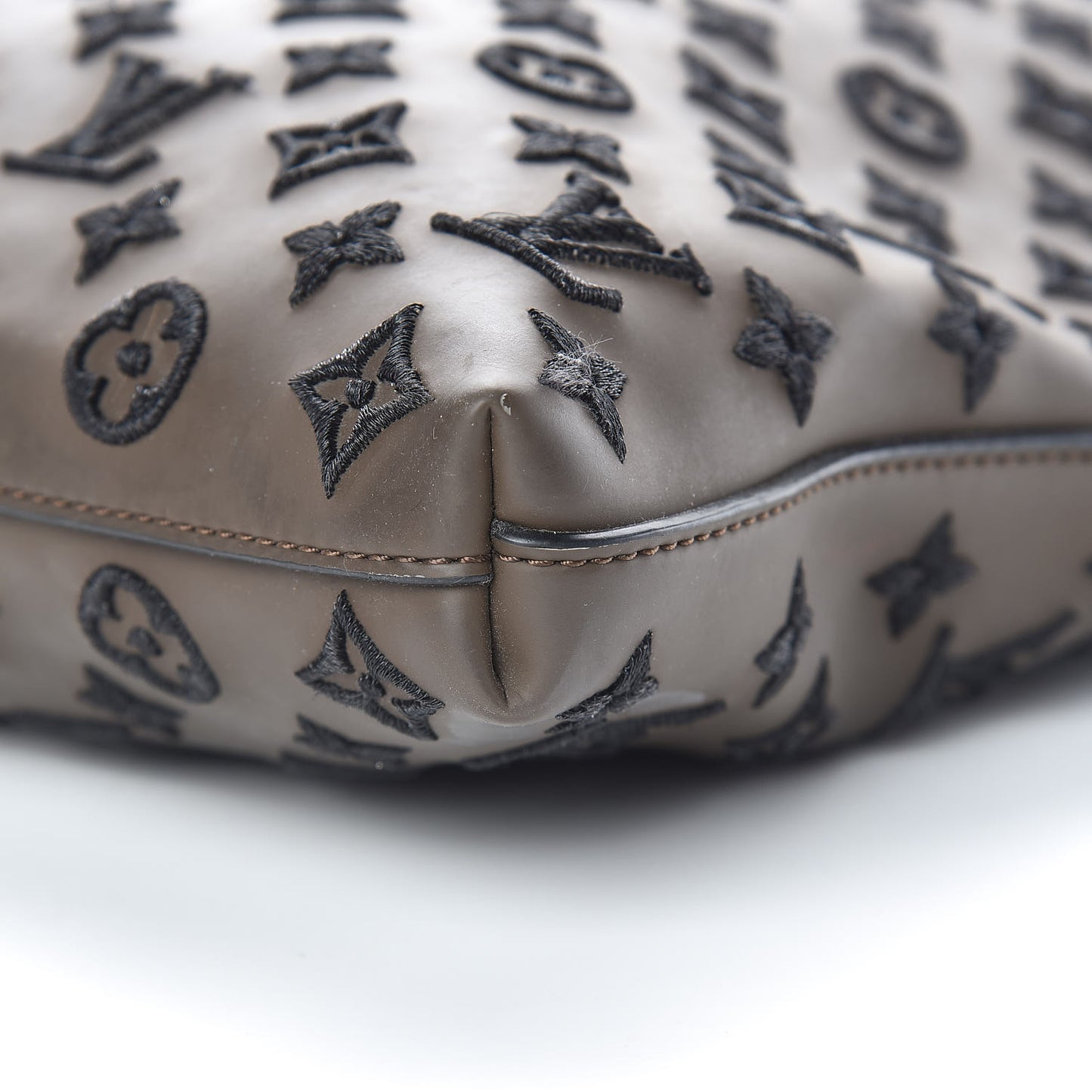Monogram Addiction Vertical Lockit MM Brown