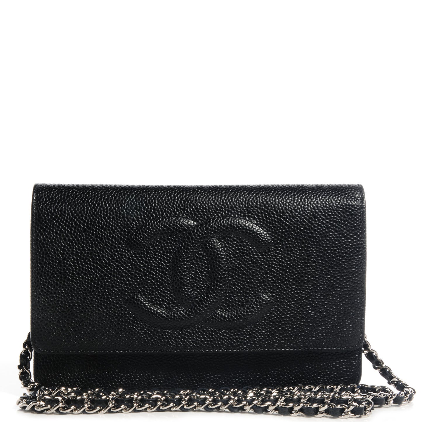 Caviar Timeless CC Wallet on Chain WOC Black