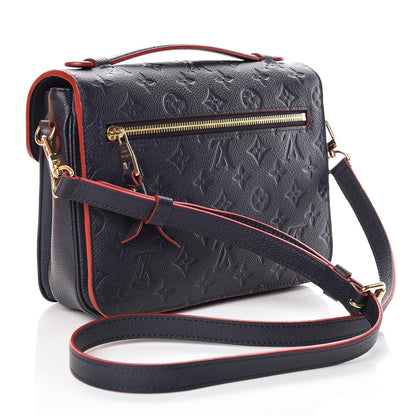 Louis Vuitton Empreinte Pochette Metis Marine Rouge 3 of 11