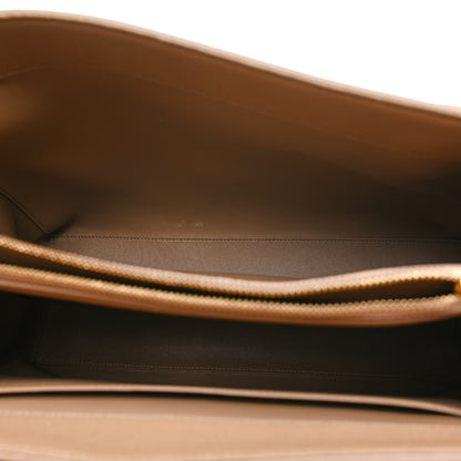 Celine Grained Calfskin Medium 16 Top Handle Bag Beige 5 of 14