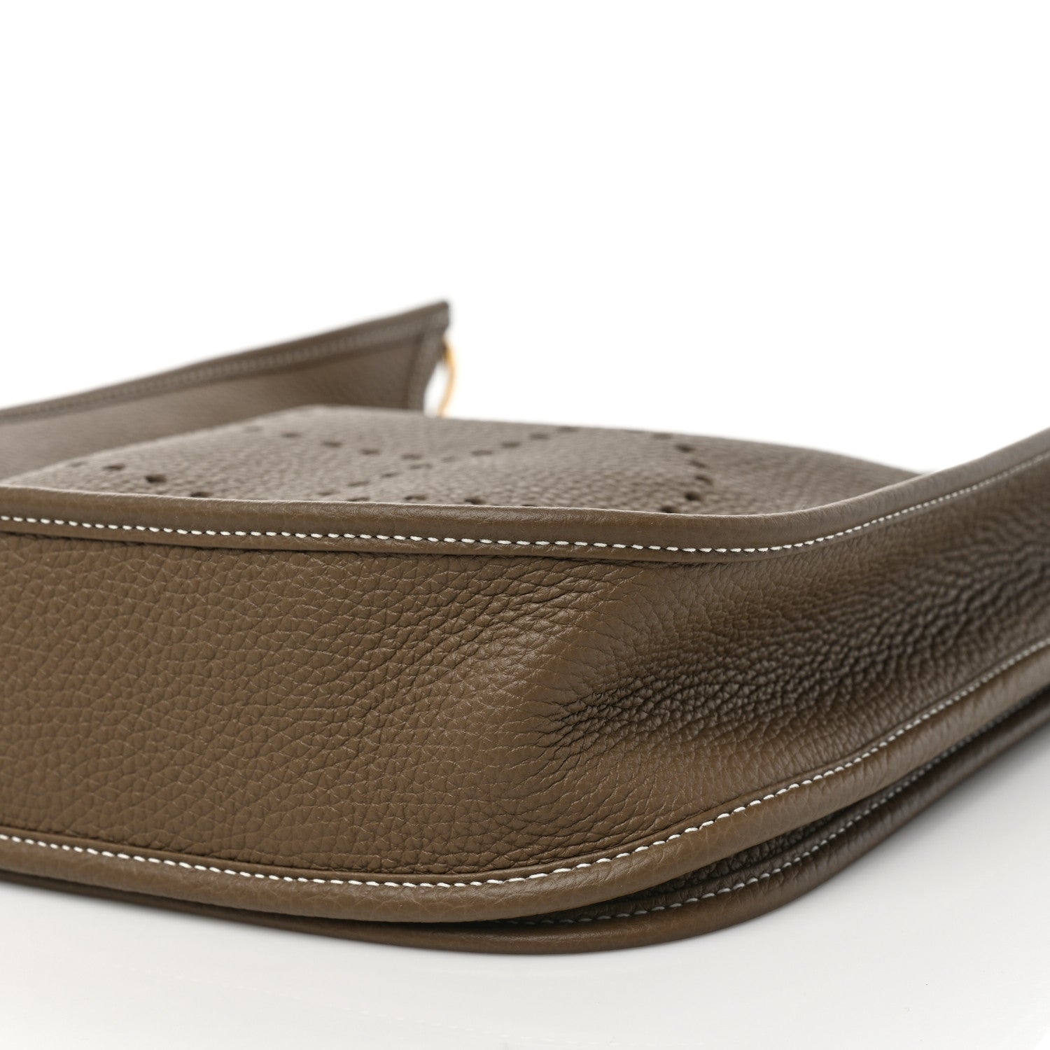 Hermes Taurillon Clemence Evelyne III PM Etoupe 8 of 8