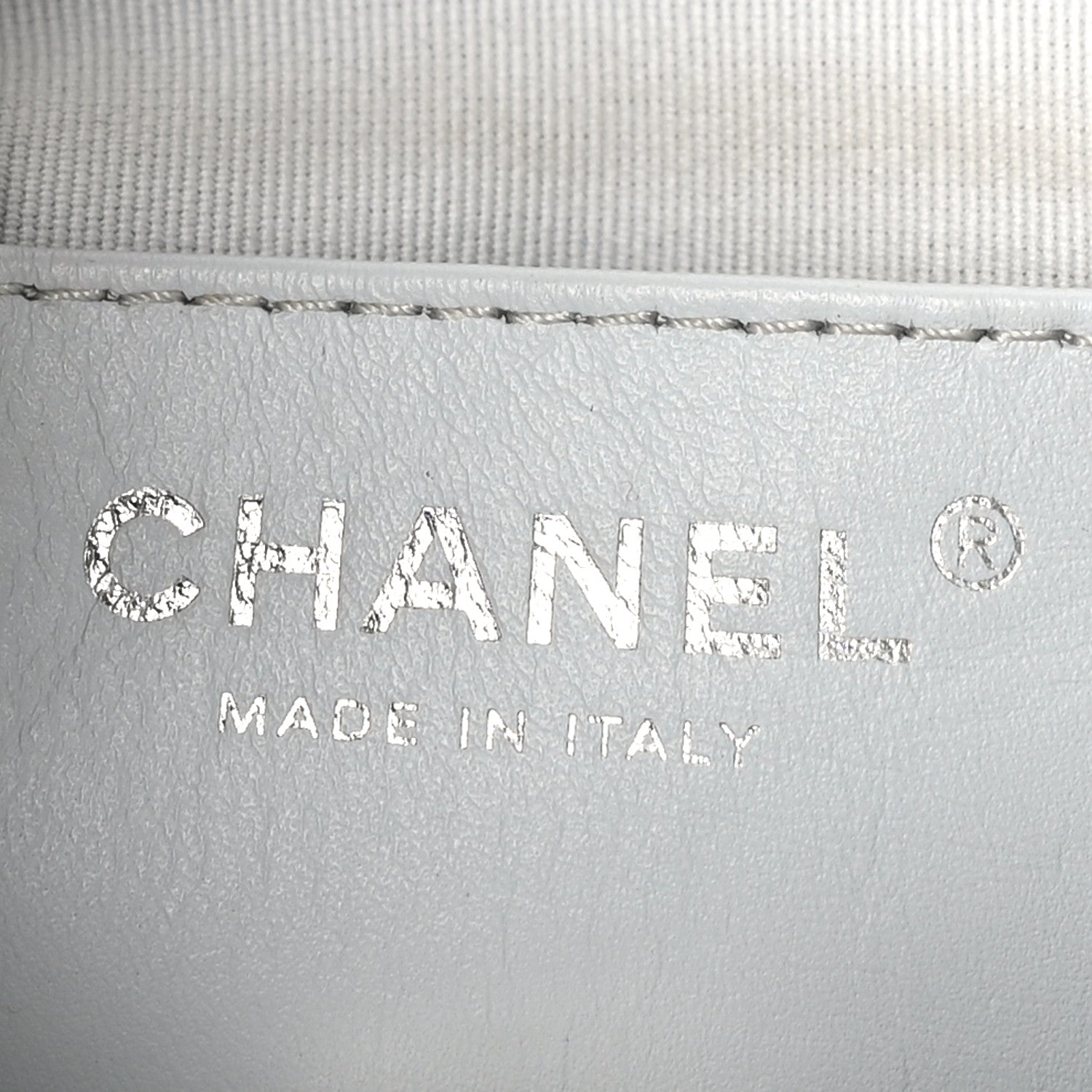 Chanel Metallic Lambskin Quilted Double Pocket Backpack Silvery 6 of 11