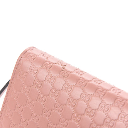 Gucci Microguccissima Crossbody Wallet Soft Pink 9 of 13