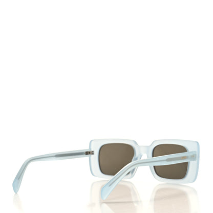 Celine Acetate Rectangular Sunglasses CL402131 Light Blue 4 of 6