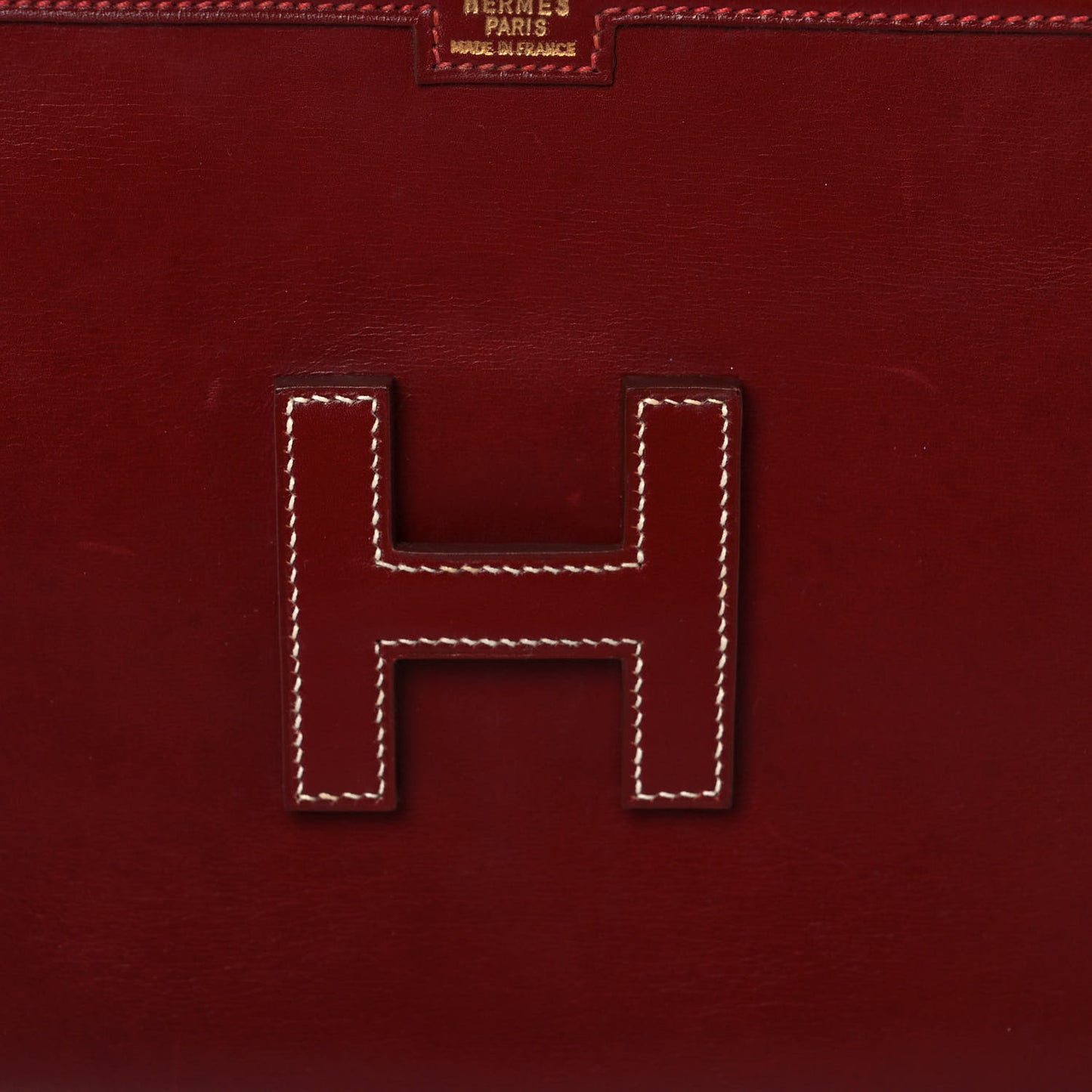 Box Jige PM Clutch Rouge H