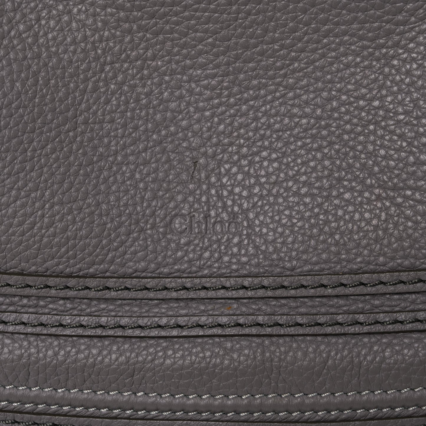 Calfskin Large Marcie Satchel Cashmere Grey