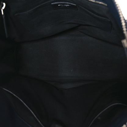 Saint Laurent Grained Calfskin Sac De Jour Souple North South Tote Navy 5 of 11
