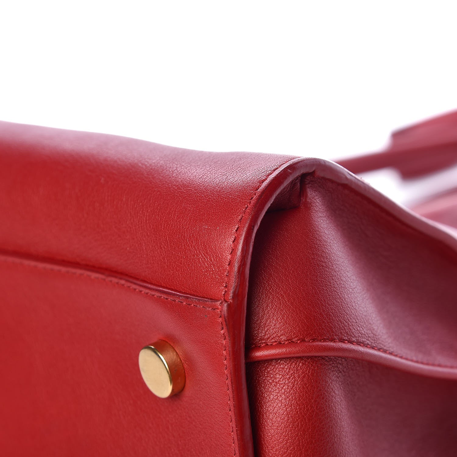 Saint Laurent Calfskin Large Sac de Jour Carryall Rouge Orient 11 of 12