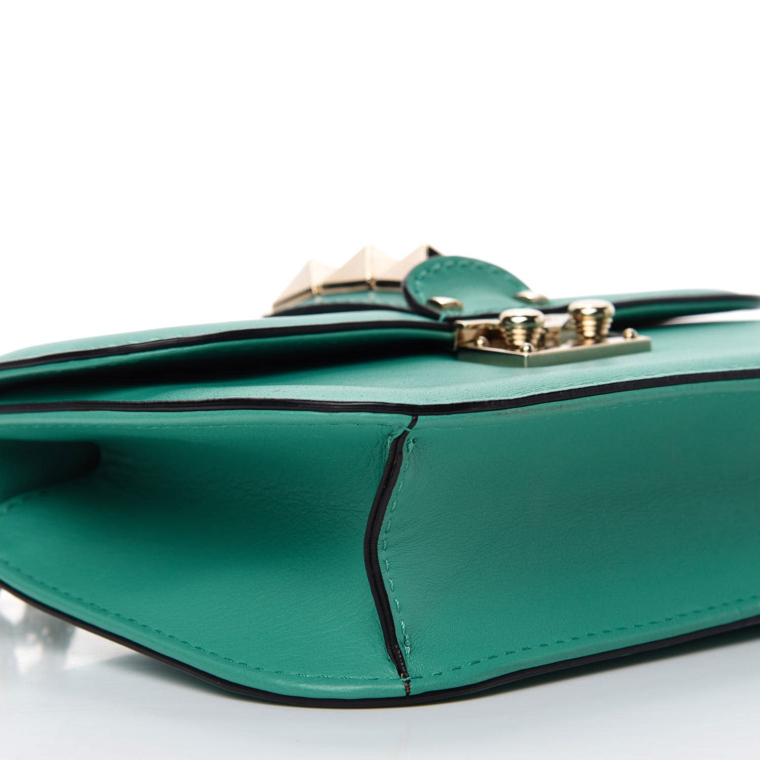 Valentino Garavani Vitello Small Glam Lock Rockstud Flap Colibri 7 of 10