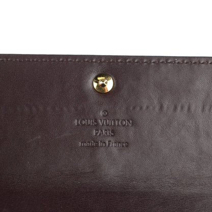 Louis Vuitton Vernis Sarah Wallet Amarante 5 of 7