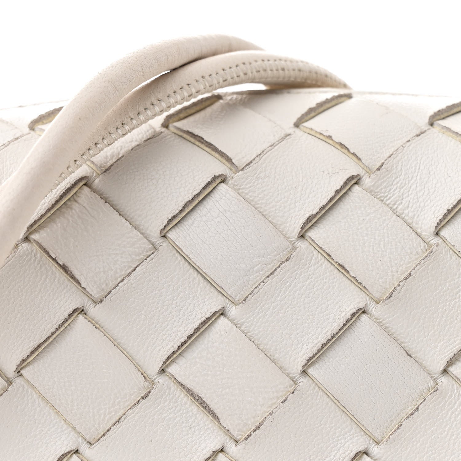 Bottega Veneta Nappa Intrecciato Candy Loop Camera Bag White 7 of 10