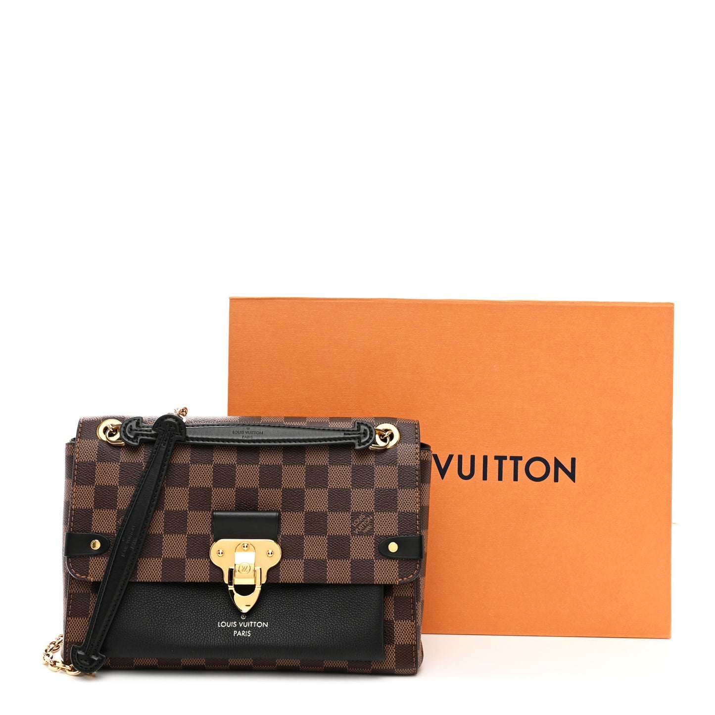 Damier Ebene Vavin PM Black