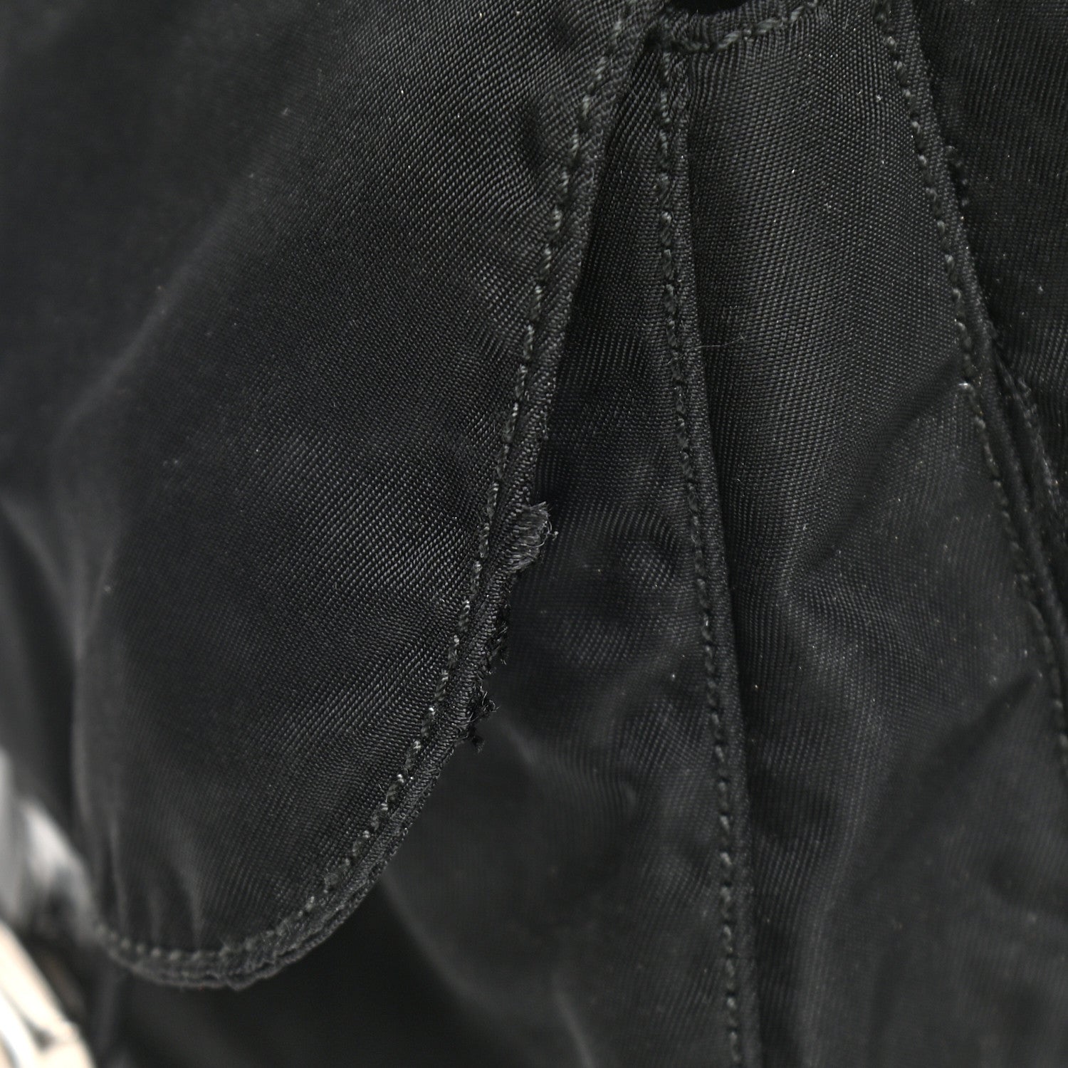 Prada Tessuto Nylon Saffiano Medium Backpack Black 15 of 20